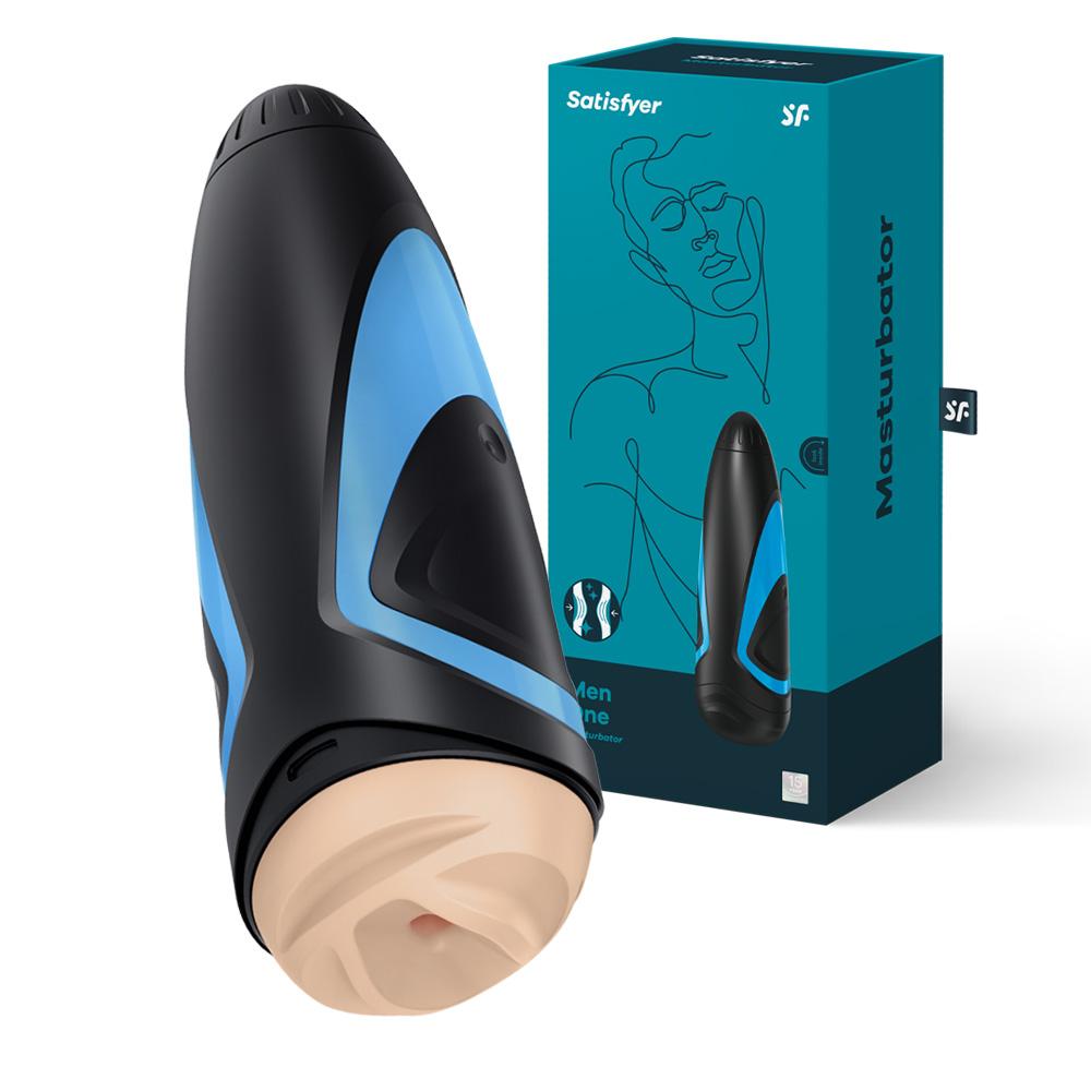 Satisfyer Men One – Precision-Engineered Male Masturbator Black > Sex Toys For Men > Masturbators > Vibrating Main image