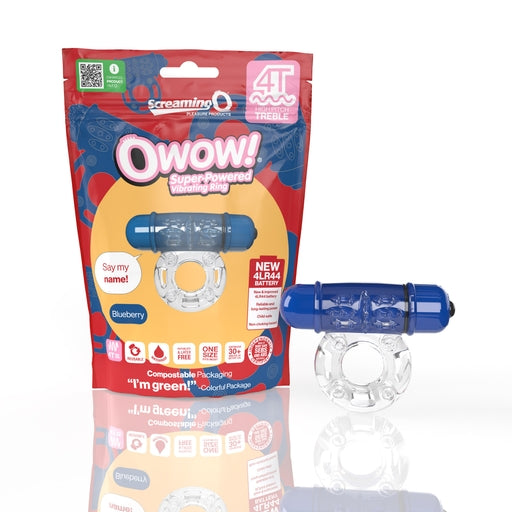 Owow 4T OWow Vibrating Ring – Body-Safe SEBS Material Ring with High Pitch Treble Vibrations > Cock Ring > Vibrating Main image