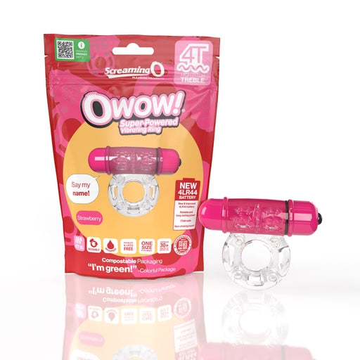Screaming O 4T OWow Super Powered Waterproof Vibrating Ring Body Safe Silicone > Cock Ring > Vibrating Main image
