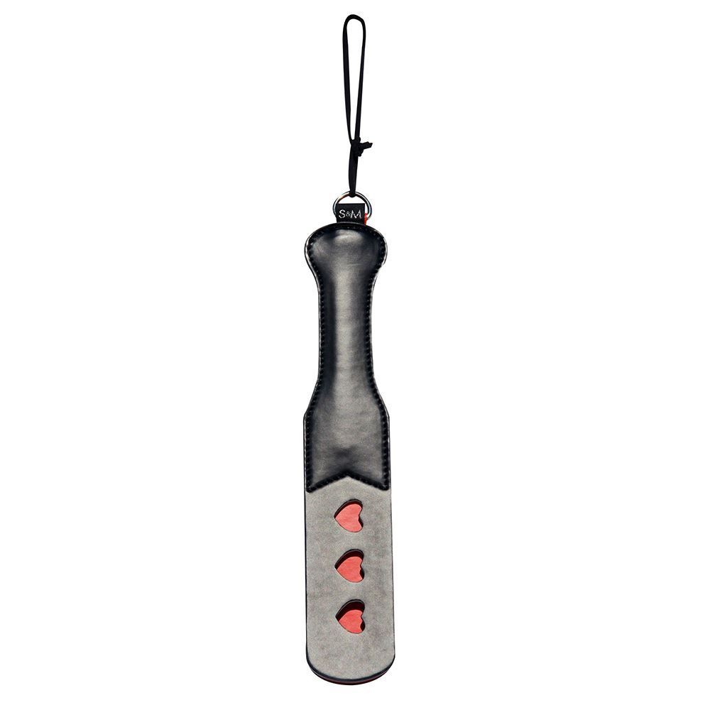 Sex And Mischief Heart Paddle – Split Surface Design Paddle > Bondage Gear > Paddles