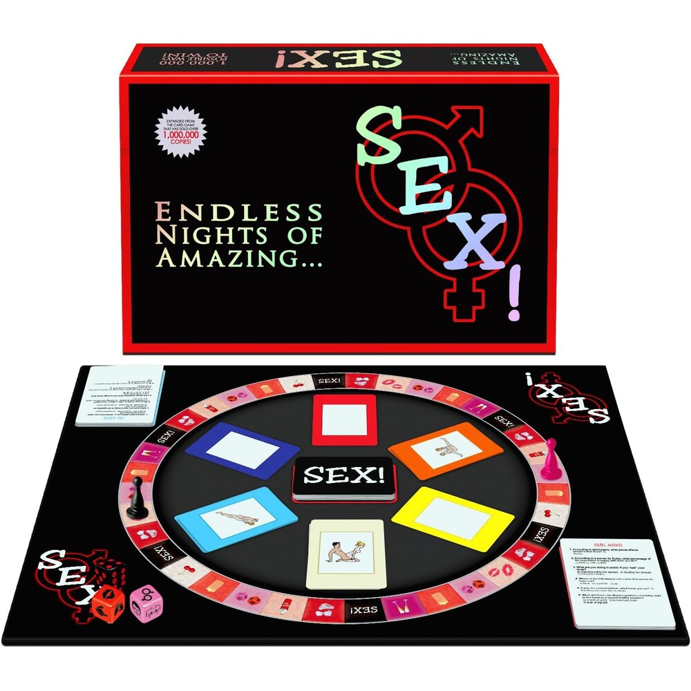 Sex Board Game – Adult Party Game with Trivia and Teasing Challenges > Novelties > Board Games