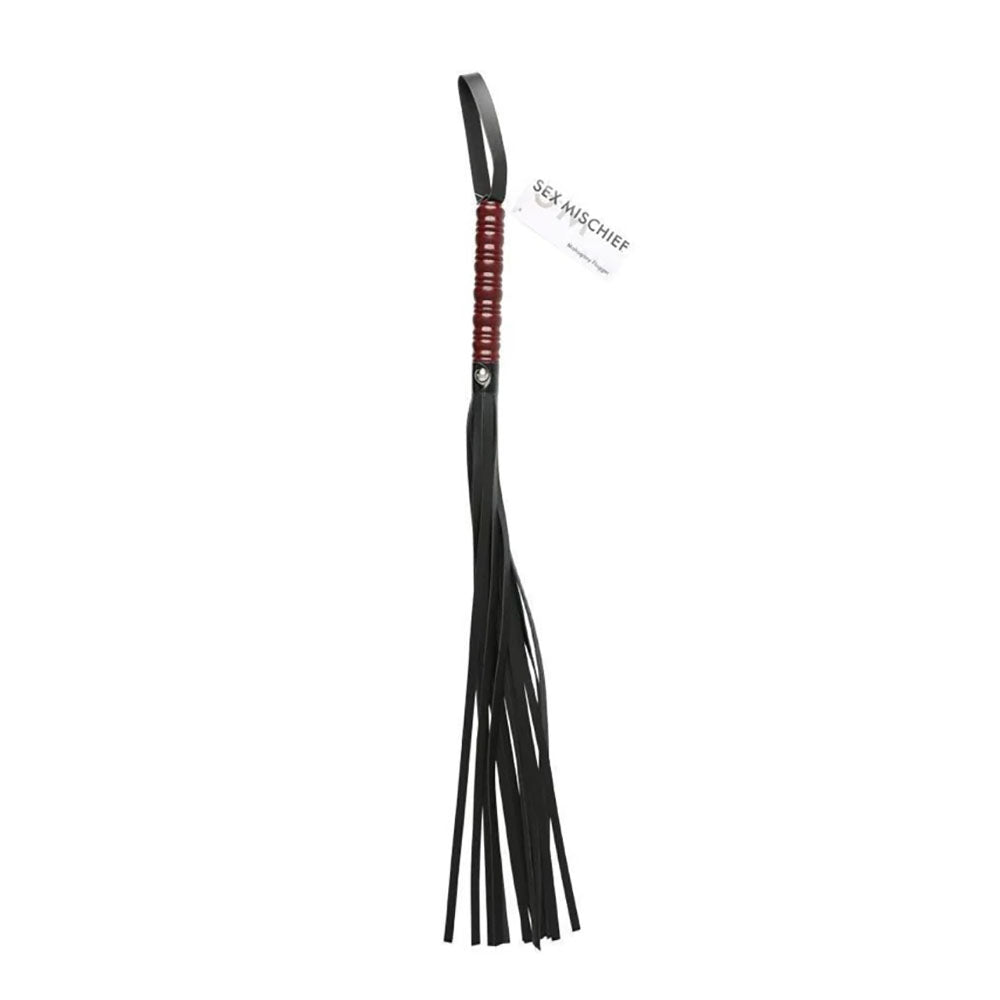 Sex and Mischief Mahogany Flogger for Intimate Use > Bondage Gear > Whips & Floggers