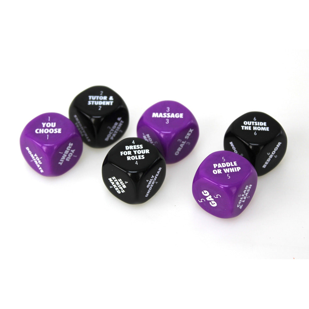 Sexy 6 Dice Kinky Edition – Adult Game Accessory Secondary image