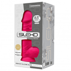 Silexd Model 1 Realistic Dual Density Silicone Dildo with Suction Cup (7 to 10 Inch) 8.5 Inch Pink > Dildos > Realistic Dildos