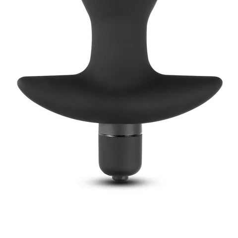 Silicone Butt Plug With Vibrating Bullet > Anal Range > Vibrating Buttplug
