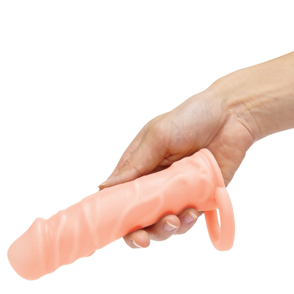 Size Up Realistic One Inch Penis Extender > Sex Toys For Men > Penis Sleeves