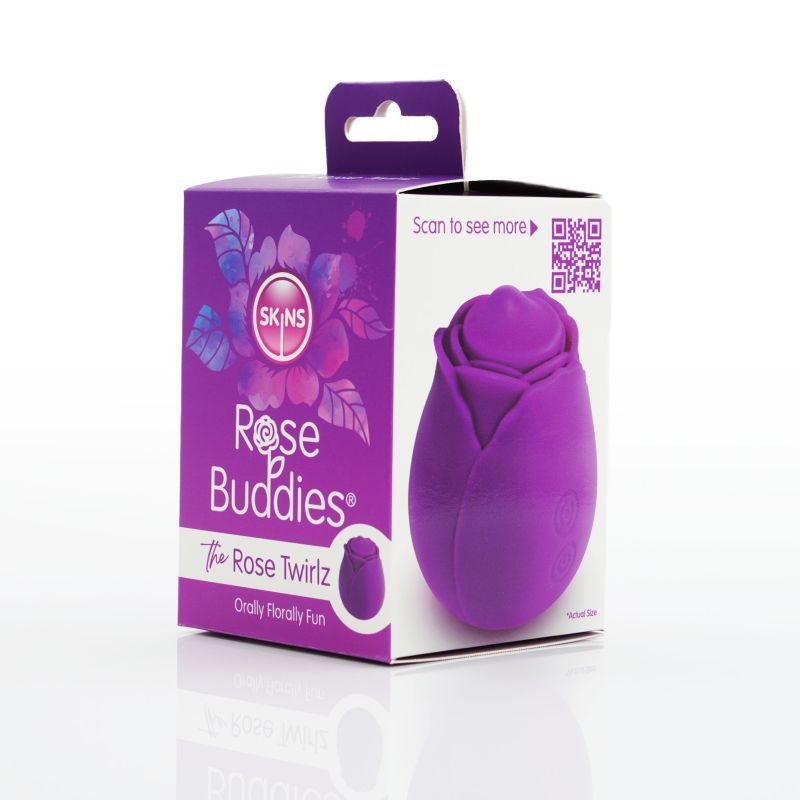 Skins Rose Buddies The Rose Twirls – Luxury Oral Stimulator Secondary image