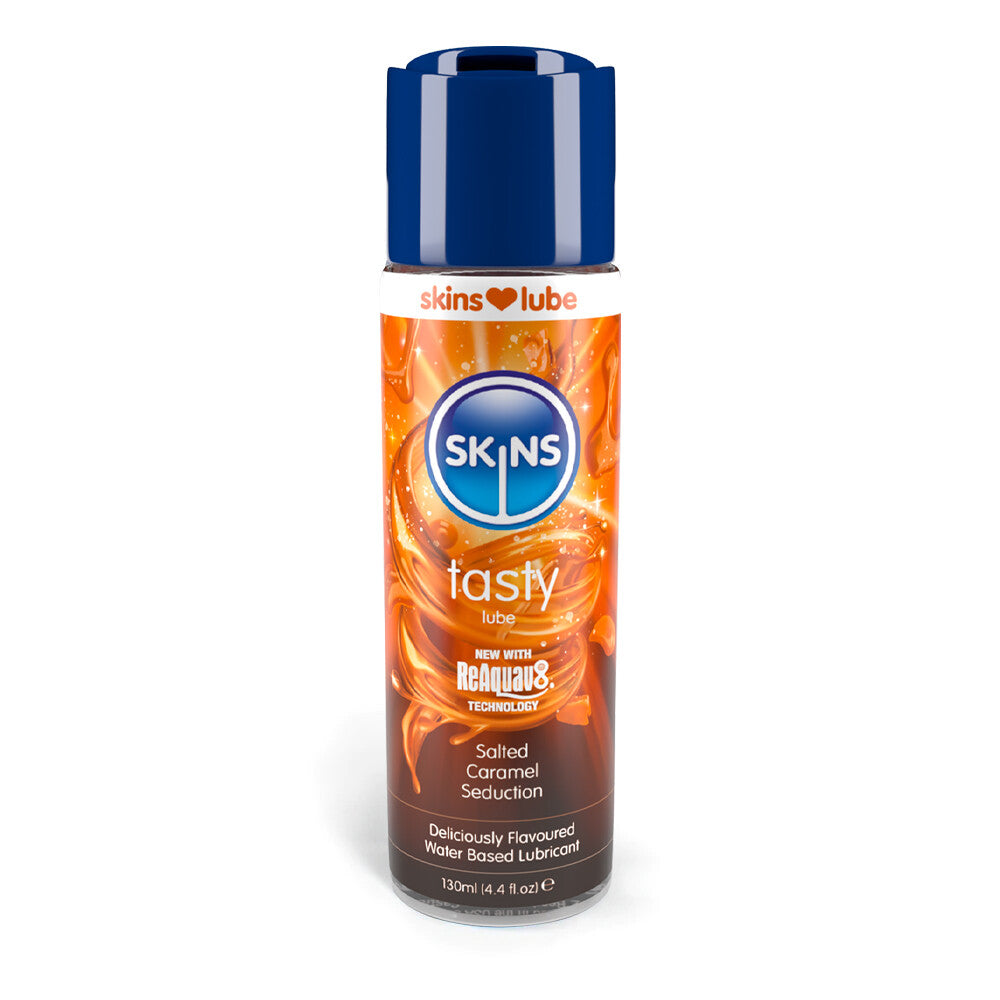 Skins Salted Caramel Waterbased Lubricant 130ml – Flavoured Intimate Gel > Lube > Flavoured Main image