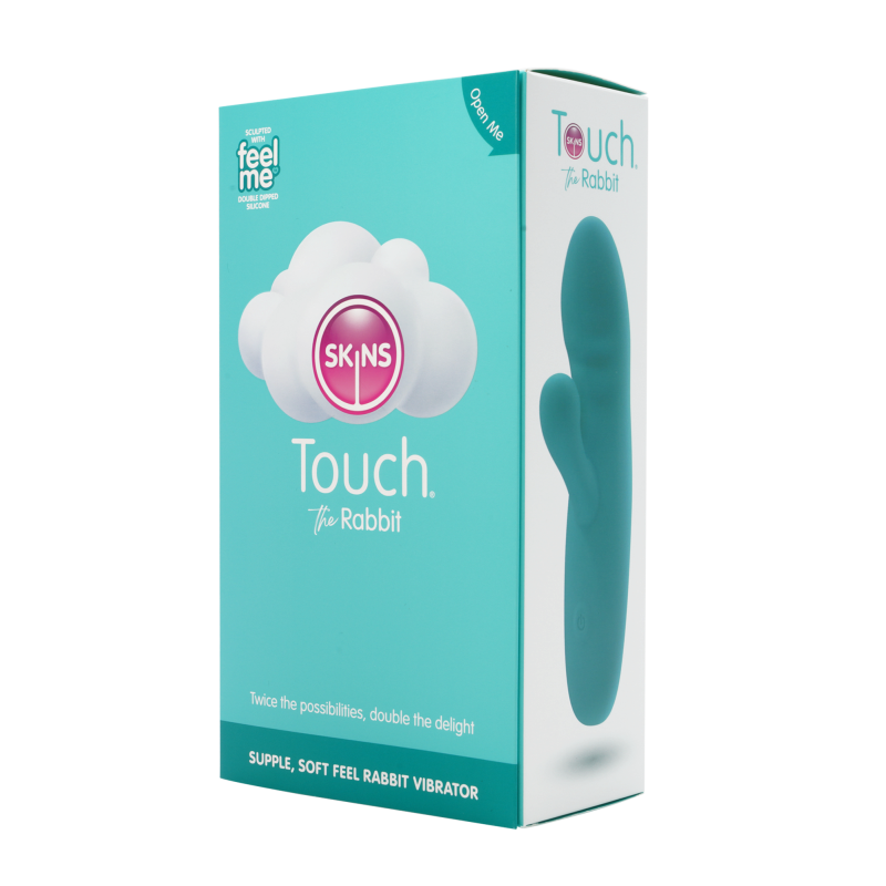 Skins Touch The Rabbit 155mm Silicone Dual Stimulation Vibrator Secondary image