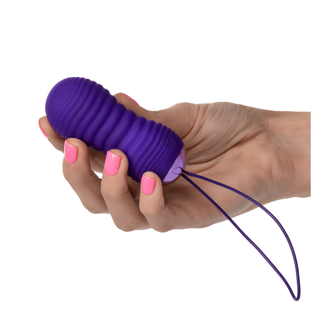 Slay ThrustMe Remote Control Ribbed Bullet Vibrator > Sex Toys For Ladies > Vibrating Eggs