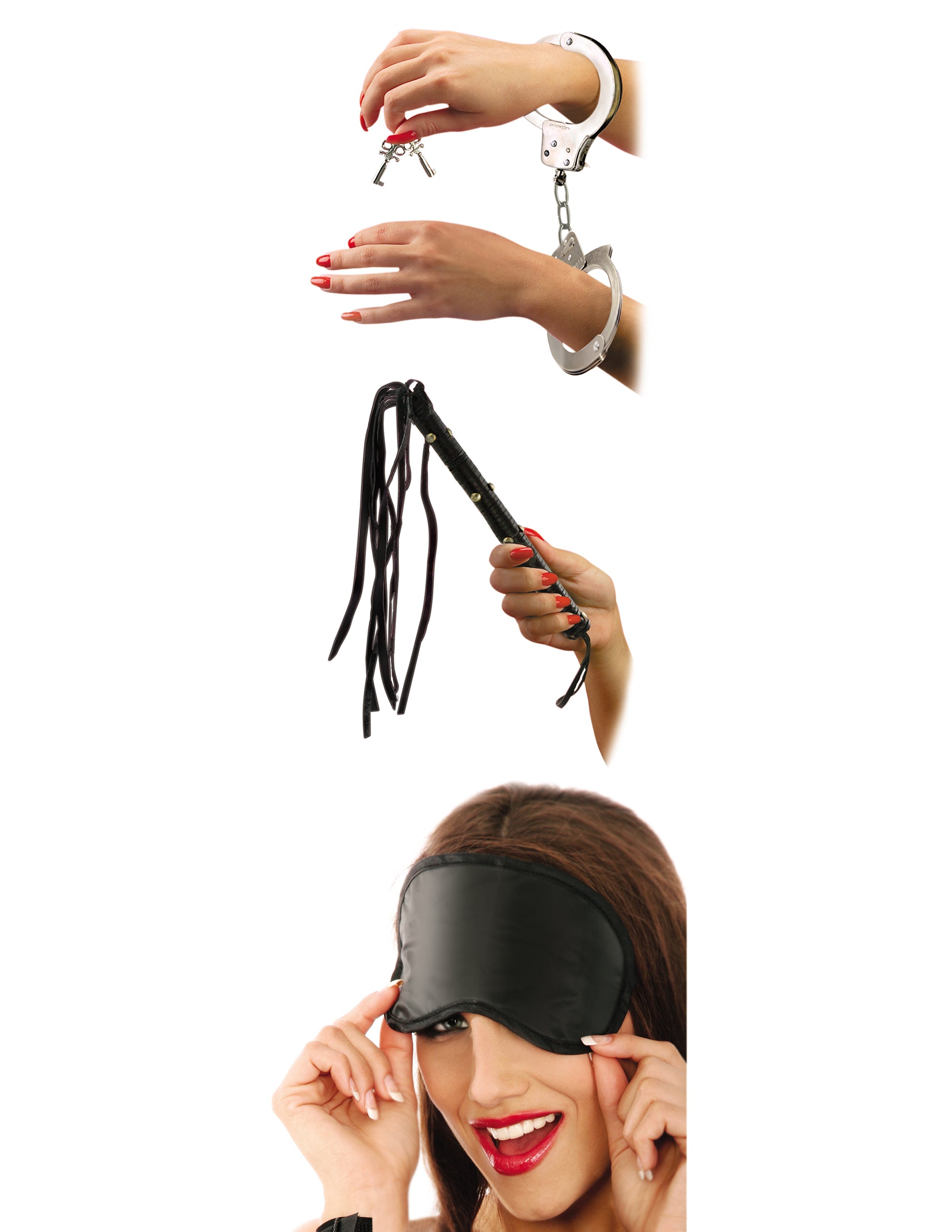 Fetish Fantasy Series Lover's Fantasy Bondage Kit Limited Edition 3 Piece Set > Bondage Gear > Bondage Kits