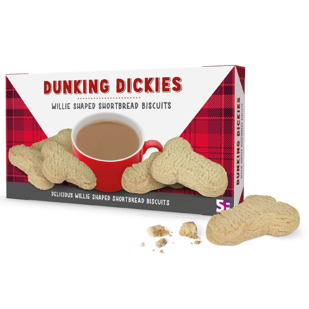 Dunking Dickies Willie Shaped Shortbread Biscuits – Traditional British Biscuits > Novelties > Candy & Edible Items Main image