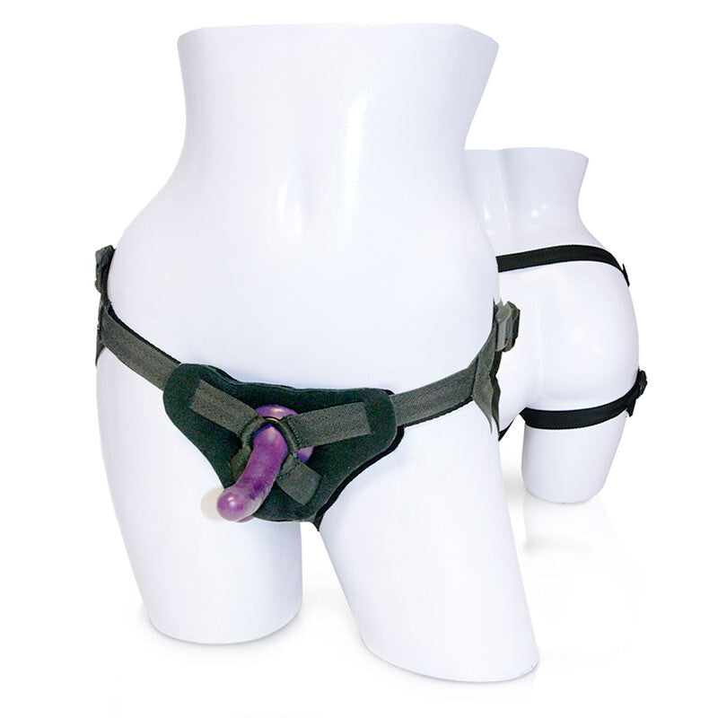 SportSheets New Cummers Adjustable Silicone Strap-On Kit > Dildos > Strap On Harnesses