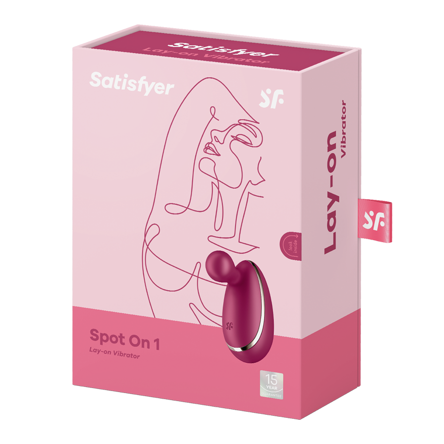 Satisfyer Spot On 1 – Silicone Coated ABS Body Clitoral Stimulator > Sex Toys For Ladies > Clitoral Vibrators and Stimulators
