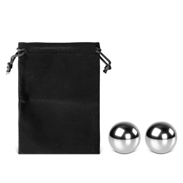Stainless Steel Duo Balls Kegel Exercise Weight Toy > Sex Toys For Ladies > Orgasm Balls