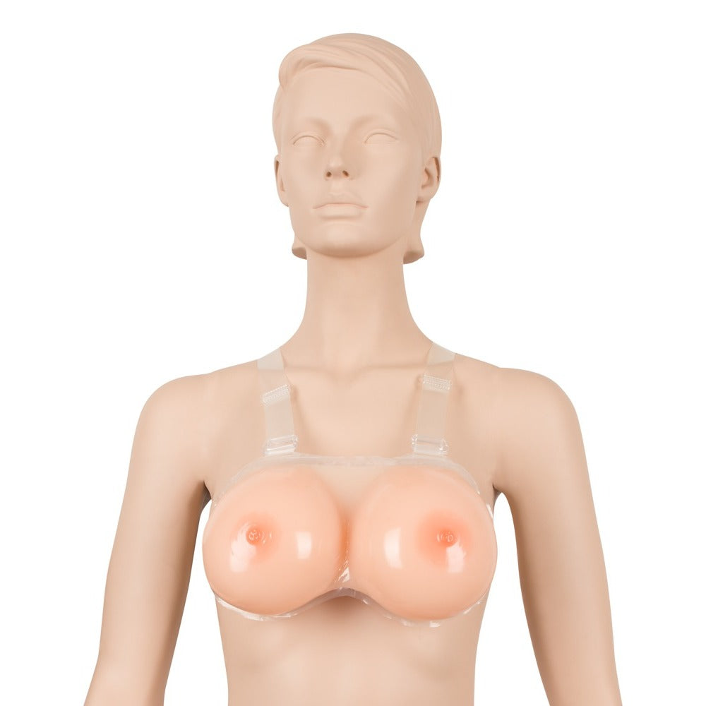 Strap On Silicone Breasts 1200g Bodyforms