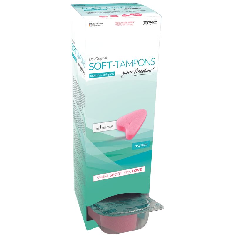 Stringless Original Soft Tampon Normal Absorbency 12 Personal Care