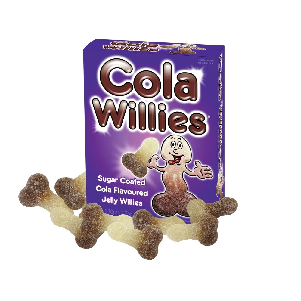 Sugar Coated Cola Flavored Jelly Willies Edible Treats for Her Edible