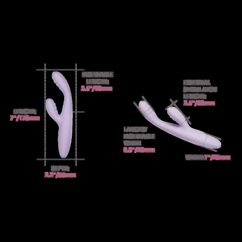 Svakom CICI Slim G-Spot Rabbit Vibrator – Slim Flexible Rabbit Vibrator with App Control > Vibrators > Ladies > Rabbit