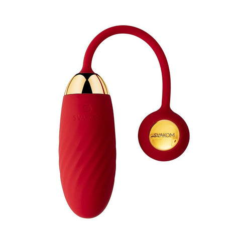 Svakom Ella Neo Red Interactive Vibrating Bullet Default Title > Sex Toys For Ladies > Vibrating Eggs