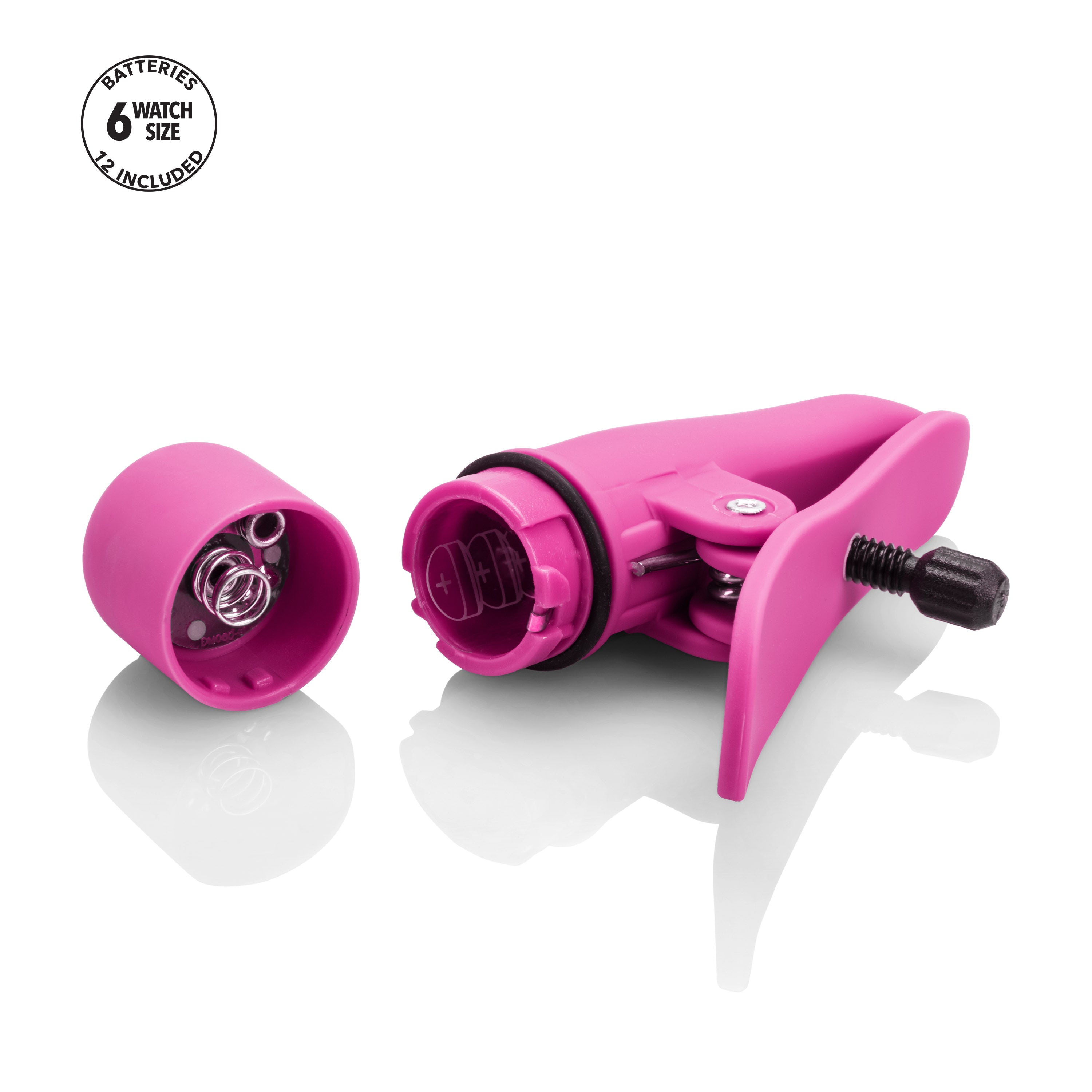Nipplettes Vibrating Adjustable Nipple Clamps – Rechargeable Intense Sensation Adult Toy