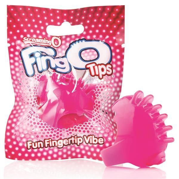 Screaming O FingO Tips Silicone Fingertip Mini Vibe Finger Stimulator
