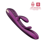 Terri 9.45 Inch App-Controlled Rabbit Vibrator Silicone Tapping > Vibrators > Ladies > Rabbit