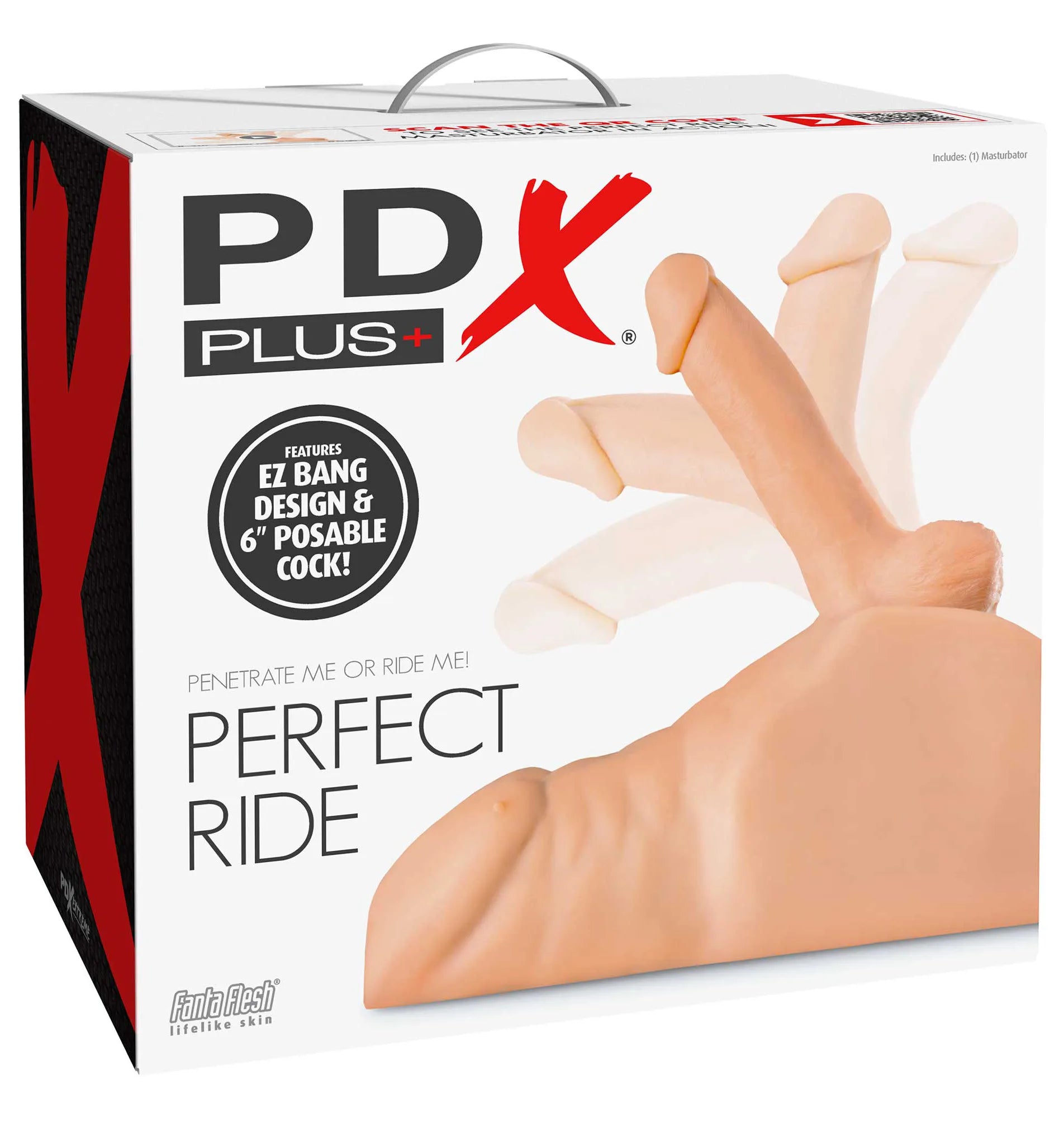 PDX Extreme Plus Perfect Ride Dual-Purpose Posable Cock Torso – Male Masturbator > Sex Toys > Sex Dolls > Premium