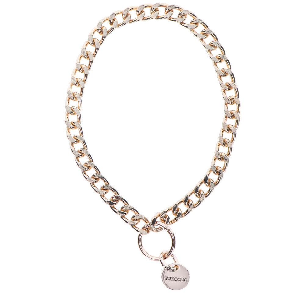 Taboom Dona Rose Gold Statement Collar For Intimacy Default Title > Bondage Gear > Collars