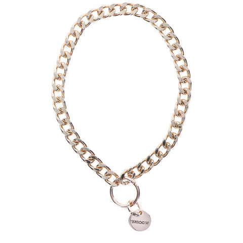 Taboom Dona Rose Gold Statement Collar For Intimacy Default Title > Bondage Gear > Collars