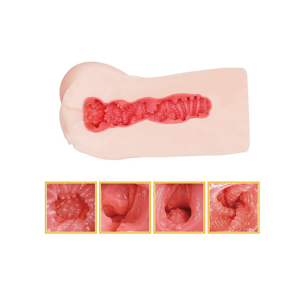 Tamashii Squeezing Ranch Textured Silicone Masturbator Strokers - Onahole