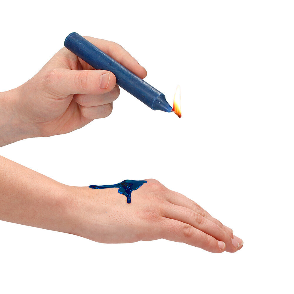 Teasing Colored Wax Candles 4 Pack Small For Sensual Play Drip Candles