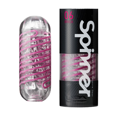 Tenga 06 Brick Spinner Masturbator > Sex Toys For Men > Masturbators