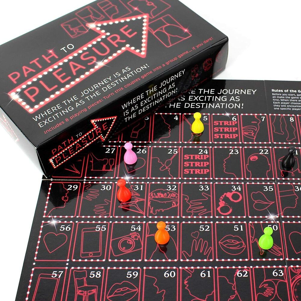 The Path to Pleasure Interactive Intimate Relationship Game – Couples Board Game > Novelties > Games