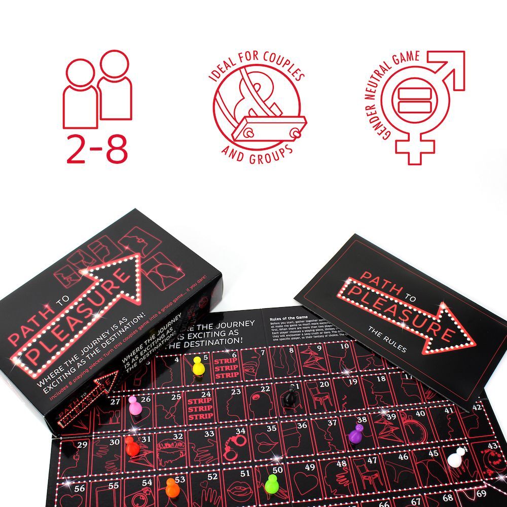 The Path to Pleasure Interactive Intimate Relationship Game – Couples Board Game > Novelties > Games