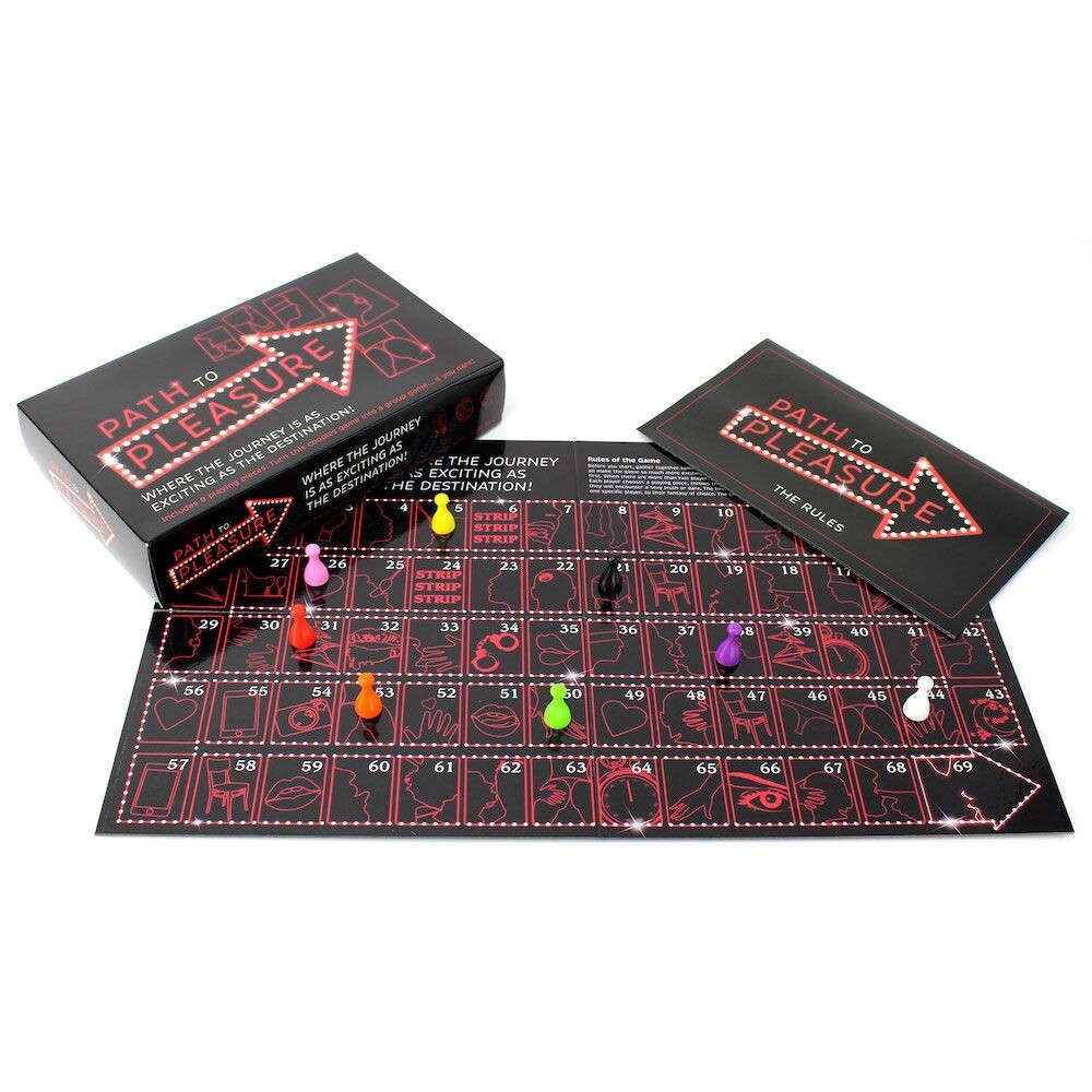 The Path to Pleasure Interactive Intimate Relationship Game – Couples Board Game > Novelties > Games
