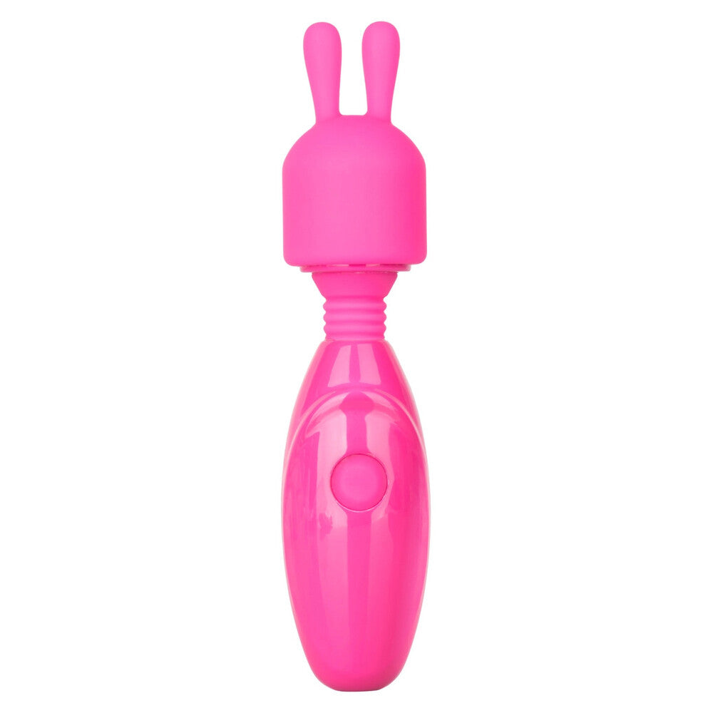 Tiny Teasers Bunny Vibrator Rechargeable Mini Travel Wand Vibrator > Sex Toys For Ladies > Clitoral Vibrators and Stimulators
