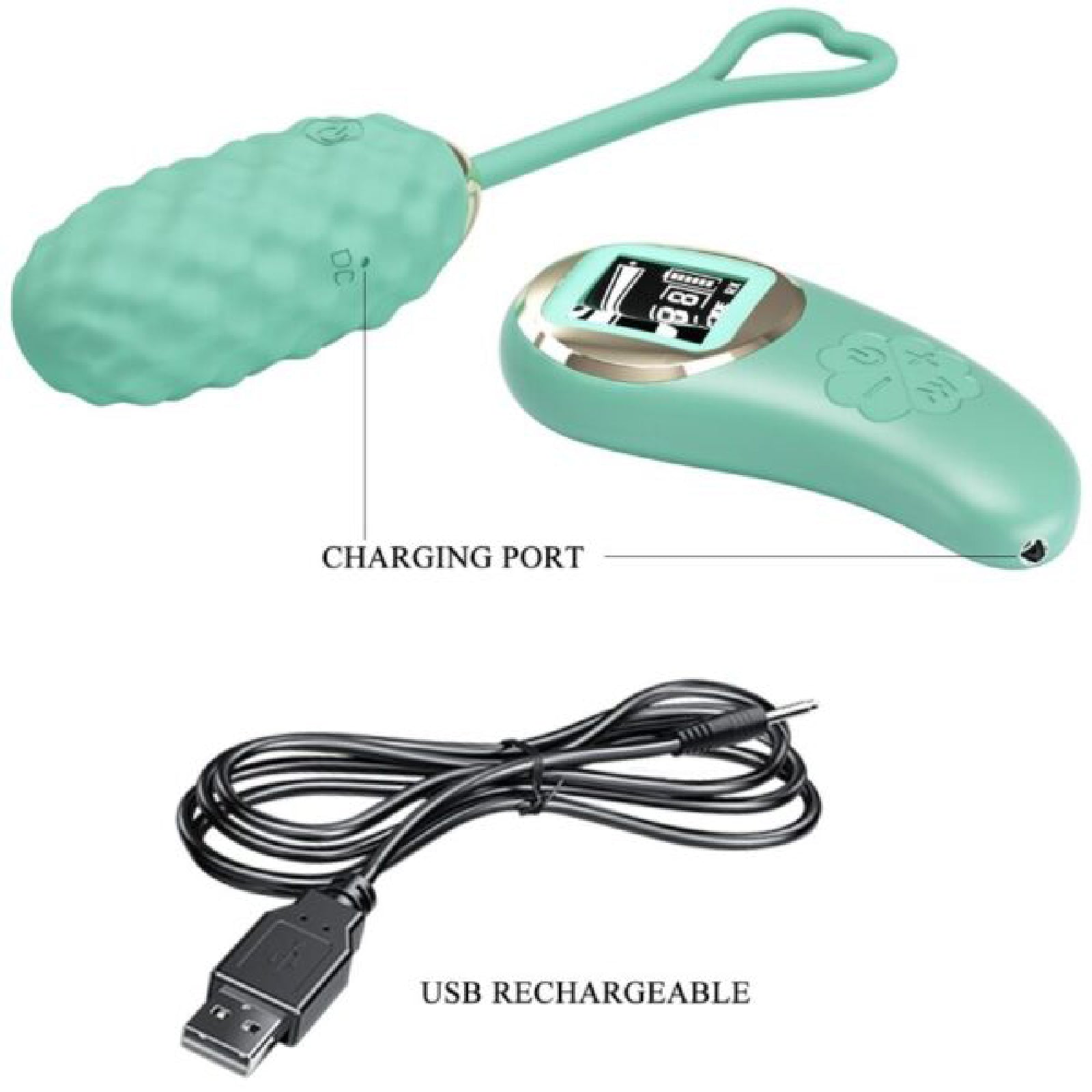 Pretty Love Vivan Remote Control Egg Vibrator BULLETS