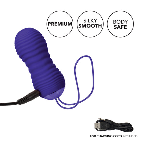 Slay ThrustMe Remote Control Ribbed Bullet Vibrator > Sex Toys For Ladies > Vibrating Eggs