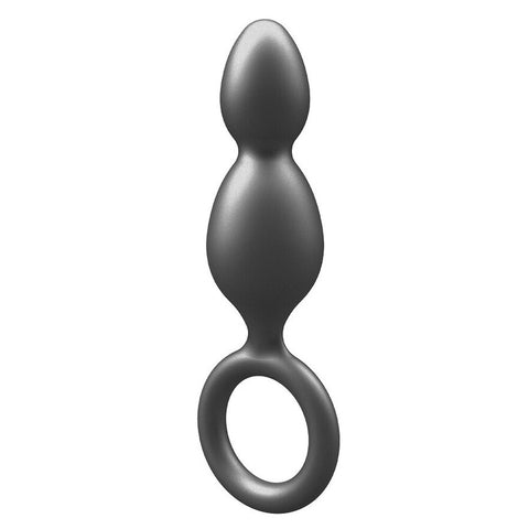 ToyJoy Buttocks Plug 2 Balls (Metallic Silicone) – Luxury Anal Plug > Anal Range > Anal Probes