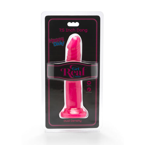 ToyJoy Get Real Happy Dicks 7.5 Inch Dong Dildo Suction Cup > Realistic Dildos and Vibes > Penis Dildo