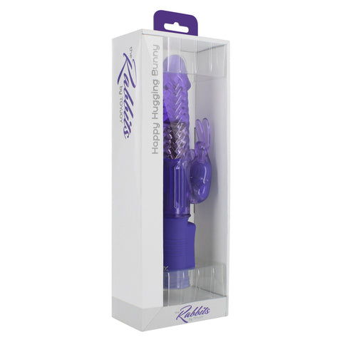 ToyJoy Happy Hugging Bunny Vibrator With Dual Motors VIBRATORS-RABBIT