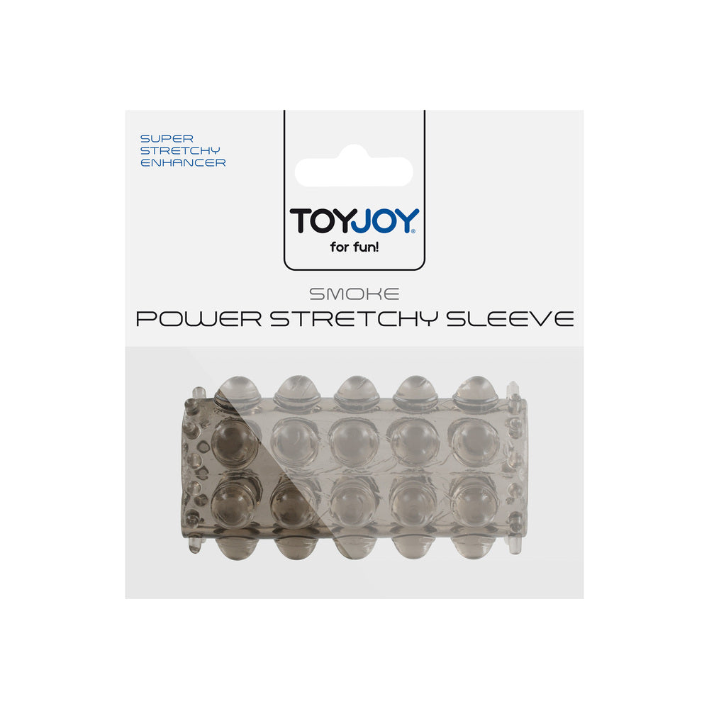 ToyJoy Power Stretchy Penis Sleeve Smoke Tpe Waterproof > Sex Toys For Men > Penis Sleeves