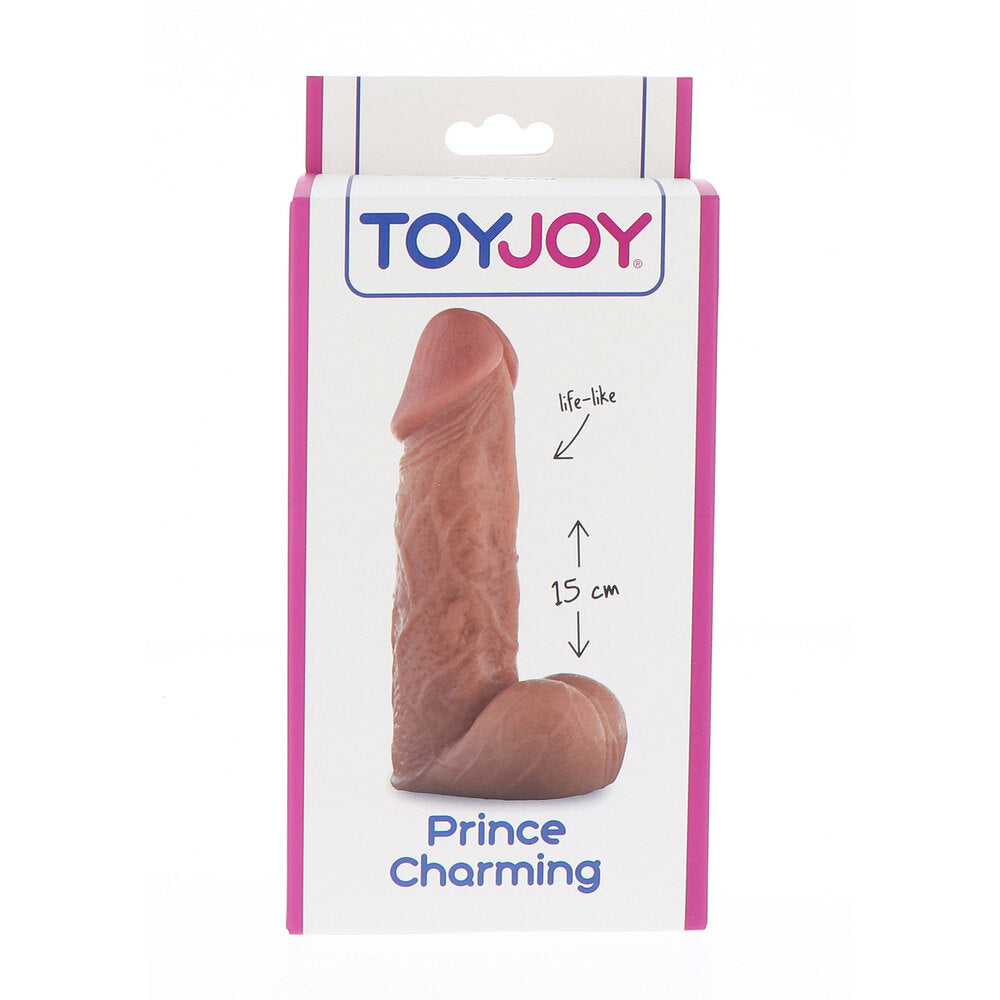 ToyJoy Prince Charming 6 Inch Lifelike Rubber Dildo > Realistic Dildos and Vibes > Penis Dildo