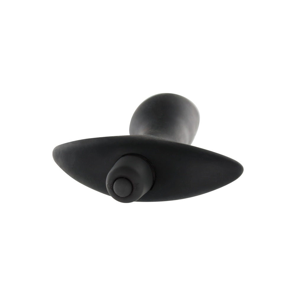 ToyJoy Private Dancer Silicone Vibrating Anal Plug Black > Anal Range > Vibrating Buttplug