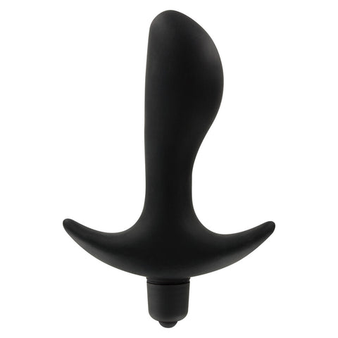 ToyJoy Private Dancer Silicone Vibrating Anal Plug Black Default Title > Anal Range > Vibrating Buttplug
