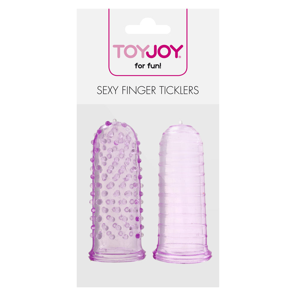ToyJoy Finger Tickler Sleeve (Purple) – Body Safe Vibrator Secondary image