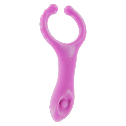 ToyJoy Vibrating Clit Stimulator Silicone C Ring Cock Ring > Sex Toys For Men > Love Ring Vibrators