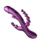 Trilux App Controlled Rabbit Vibrator – Rechargeable Silicone Rabbit Vibrator > Vibrators > Ladies > Rabbit Multi