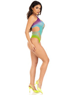 Ombre Halter Bodysuit One Size Seamless Lingerie Sunset Design > Clothes > Bodies and Playsuits